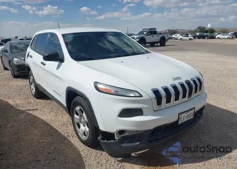 2016 Jeep Cherokee Sport from USA, damaged, VIN 1C4PJLAB6GW233224